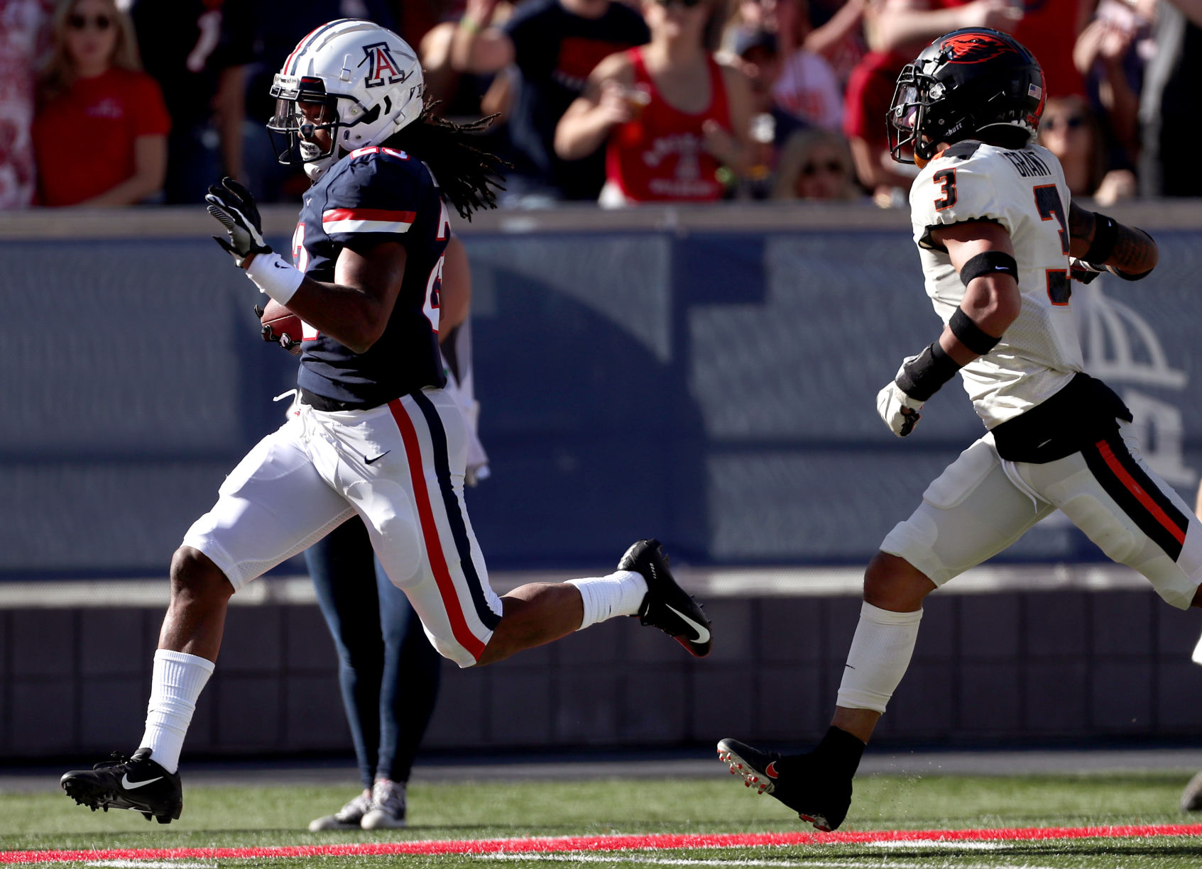 Arizona vs. Oregon State football, homecoming